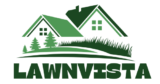 Lawn Vista gardening and lawn care website logo