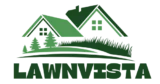 Lawn Vista gardening and lawn care website logo