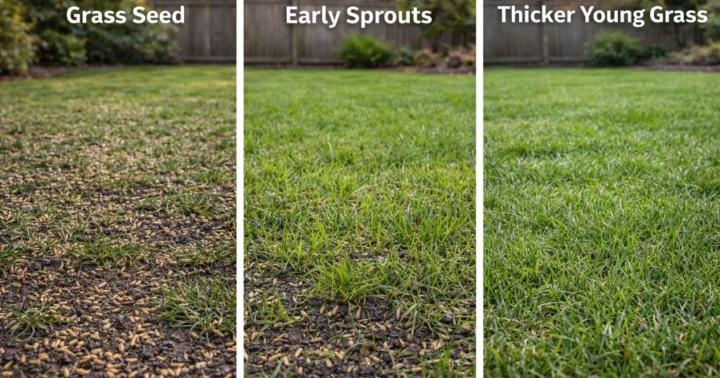 lawn reseeding checklist before and after