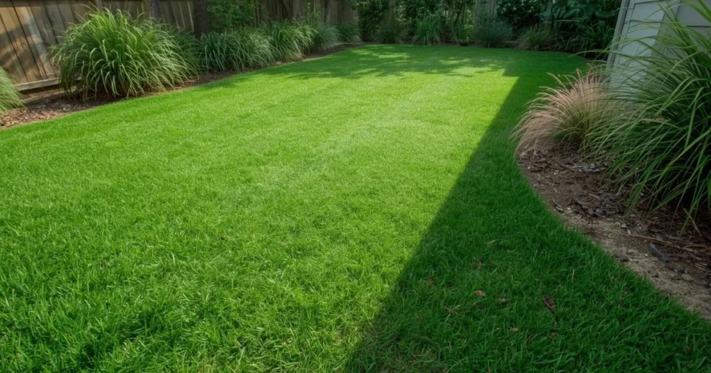 Types of grass for landscaping in a residential yard