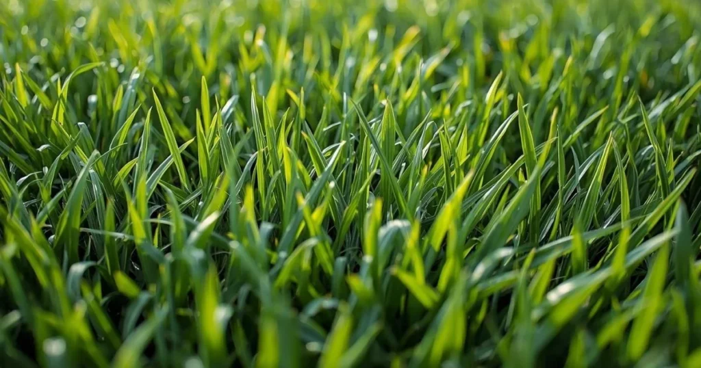 What does Bermuda grass look like in a healthy lawn