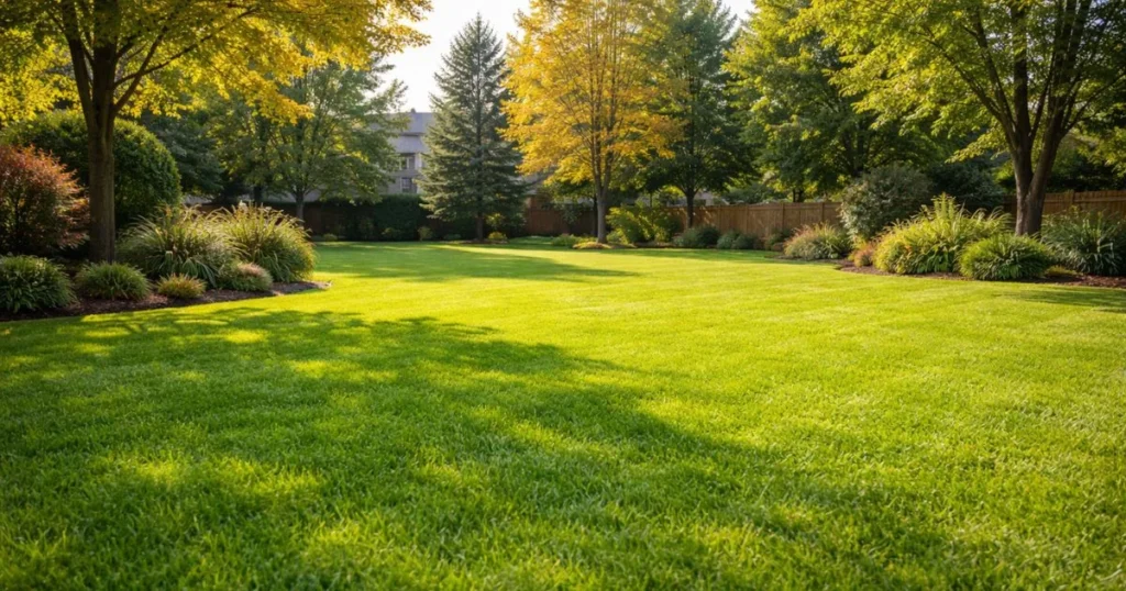 When to overseed cool season grass in early fall