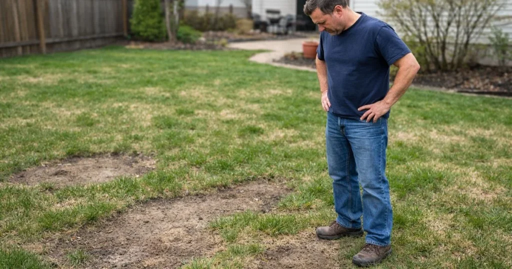 Will grass spread on its own in a lawn with bare spots