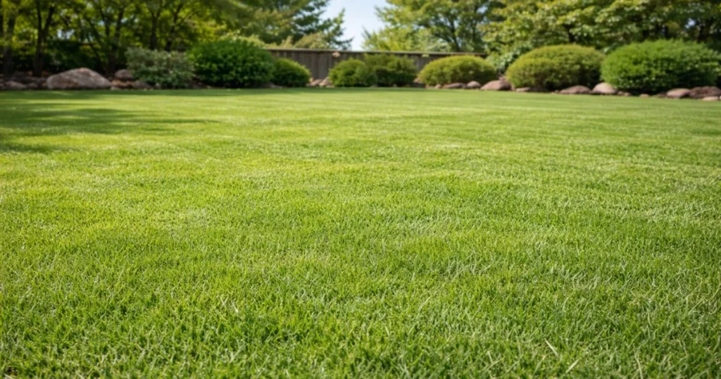 Long-term lawn improvement with worm castings