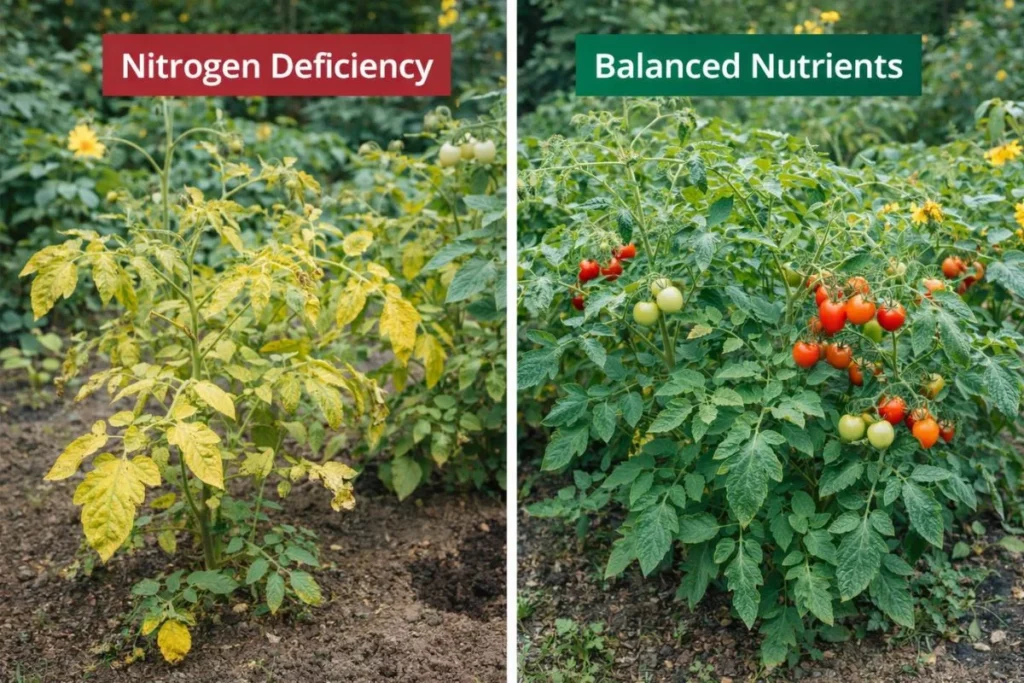 plant nutrient deficiency signs shown by soil test kit