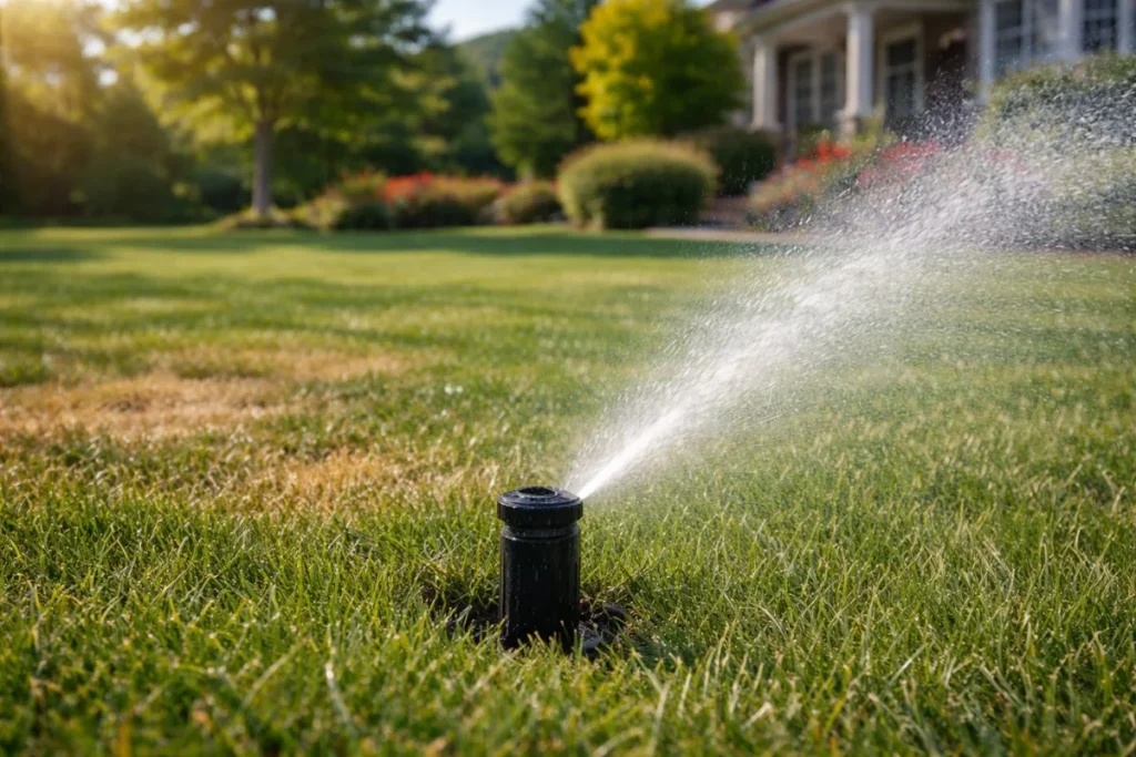 Sprinkler misting caused by high water pressure