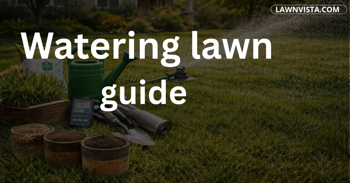 Watering Lawn Guide: When, How Much & Best Time to Water Grass