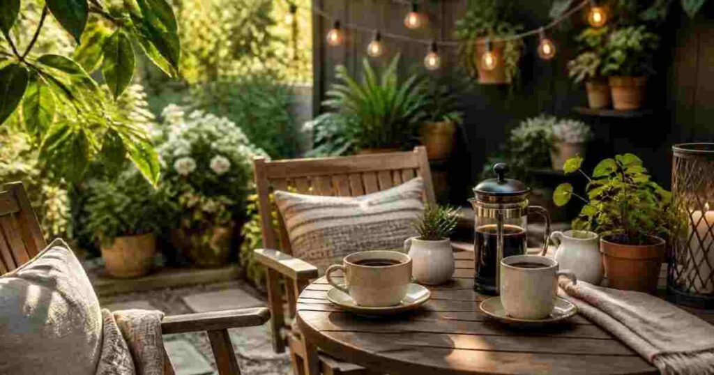 Backyard Decor Ideas for Coffee Lovers