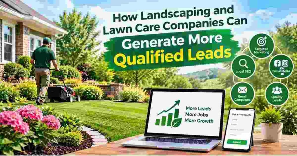 How Landscaping and Lawn Care Companies Can Generate More Qualified Leads