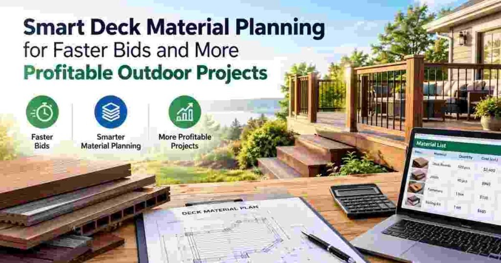 Smart Deck Material Planning for Faster