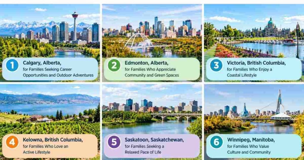 best places to raise a family in western canada