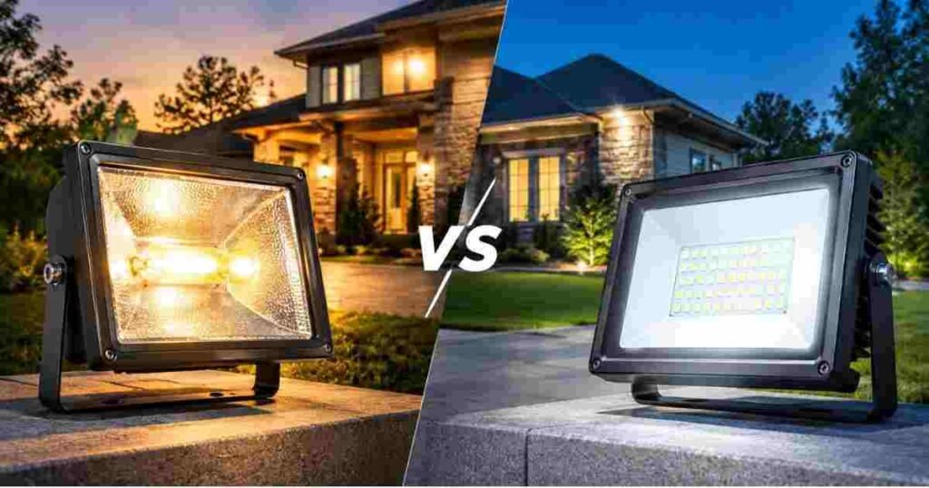 flood lights vs led flood lights