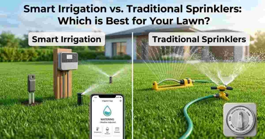 Smart Irrigation vs. Traditional Sprinklers